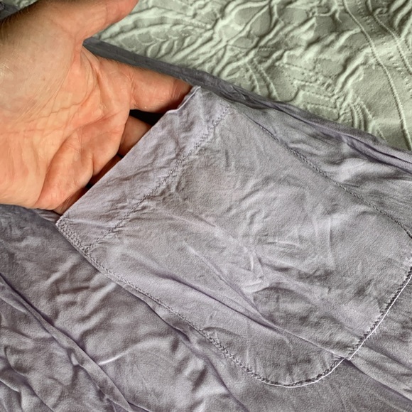 Lilac Maxi Dress with Pockets - Picture 2 of 4